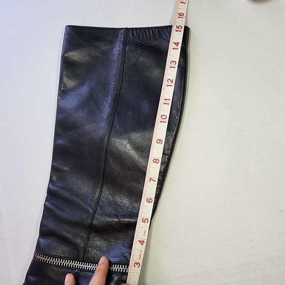 🌸 All Saints | Leather Knee High Boots,‎ size 7.5 - Picture 10 of 12